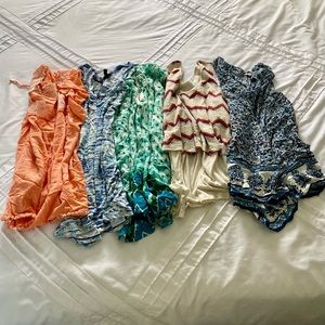 Lot of 5 1X Women’s Tanks